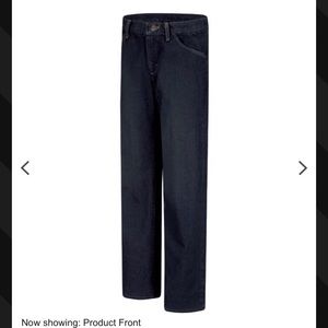 Women’s Bulwark FR Straight fit sanded denim jean